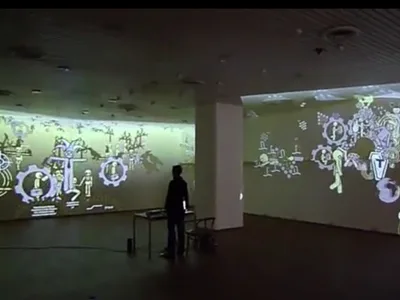 Garden of Error and Decay net-based video installation