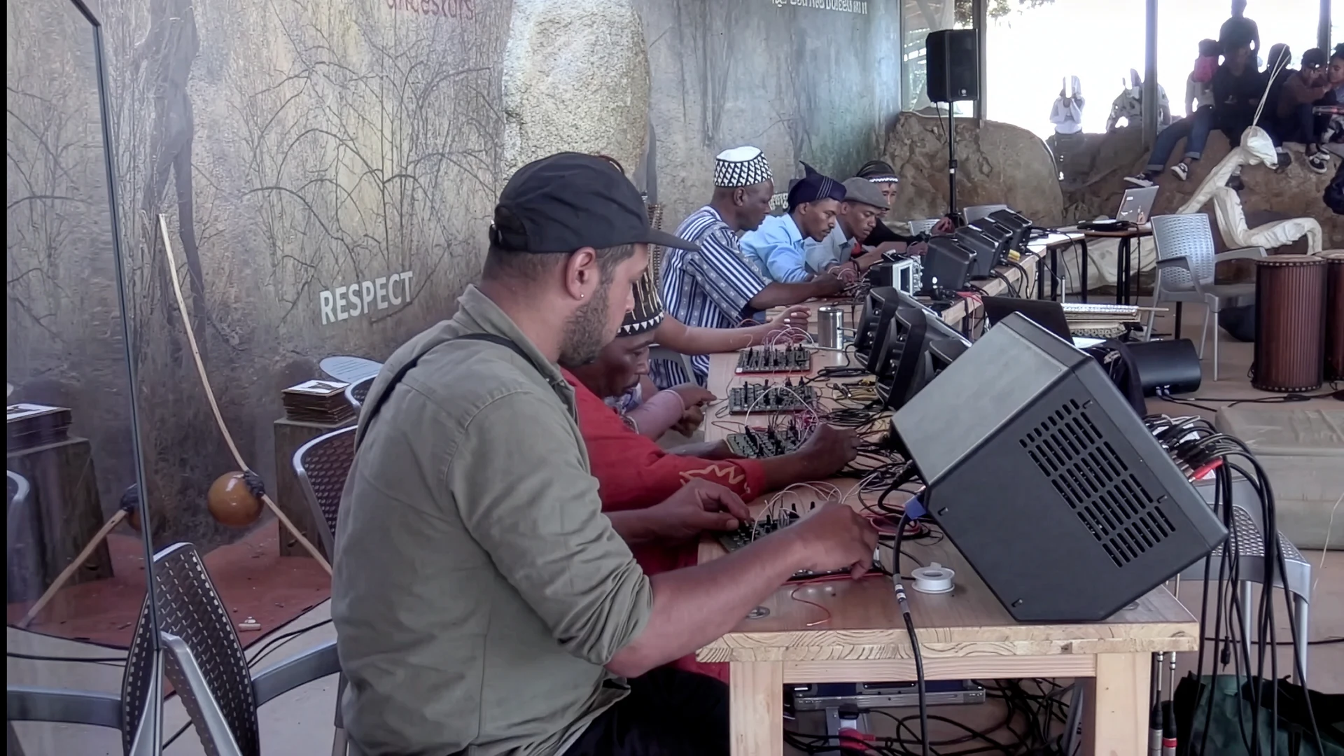 Live performance at !Khwa ttu San Culture and Education Centre, 2024